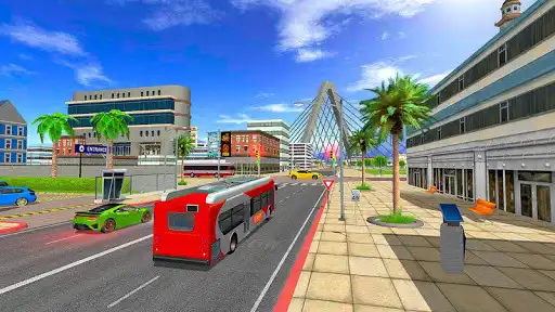 Play City Bus Parking Driving Simulator 3D 2019 as an online game City Bus Parking Driving Simulator 3D 2019 with UptoPlay