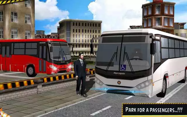 Play City Bus Parking Driving Simulator 3D