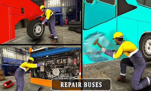 Play City Bus Wash Simulator: Gas Station Car Wash Game  and enjoy City Bus Wash Simulator: Gas Station Car Wash Game with UptoPlay