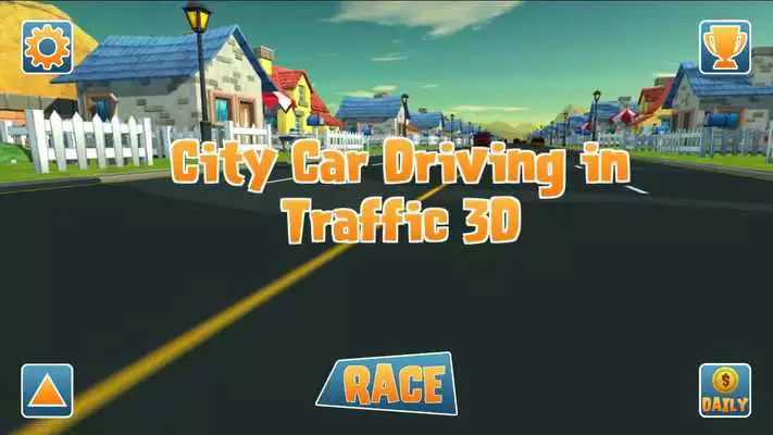 Play City Car Driving in Traffic 3D
