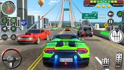 Play City Car Driving School Sim 3D as an online game City Car Driving School Sim 3D with UptoPlay
