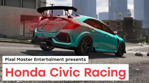Play City Car Honda Civic Driving as an online game City Car Honda Civic Driving with UptoPlay