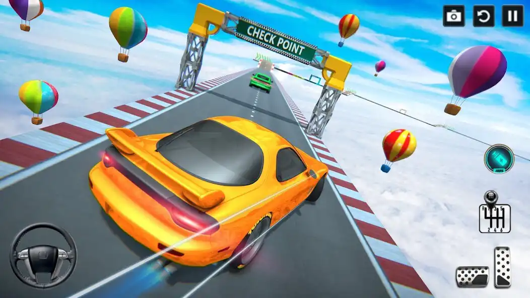 Play City Car Stunt Race: Car Drive as an online game City Car Stunt Race: Car Drive with UptoPlay