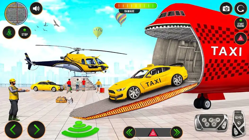 Play City Car Taxi Driving Games as an online game City Car Taxi Driving Games with UptoPlay