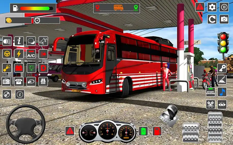 Play City Coach Bus Simulator 2023 as an online game City Coach Bus Simulator 2023 with UptoPlay