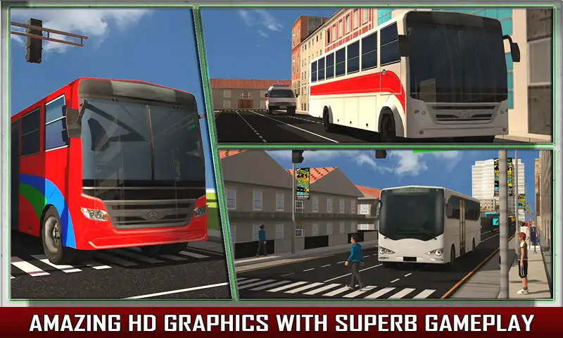Play City Coach Bus Simulator 3d as an online game City Coach Bus Simulator 3d with UptoPlay