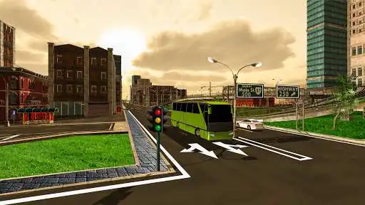 Play City Coach Bus Simulator Drive as an online game City Coach Bus Simulator Drive with UptoPlay