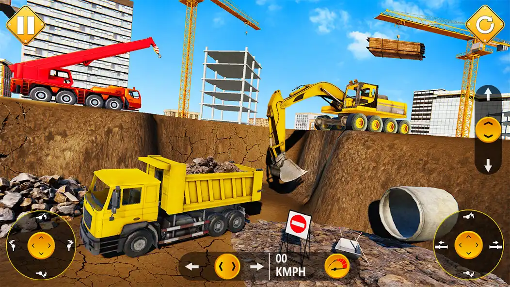 Play City Construction Games Sim 3D as an online game City Construction Games Sim 3D with UptoPlay