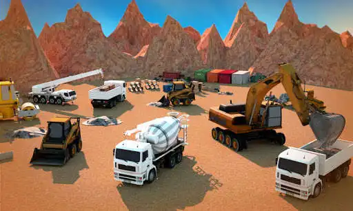 Play City Construction Tractor Game as an online game City Construction Tractor Game with UptoPlay