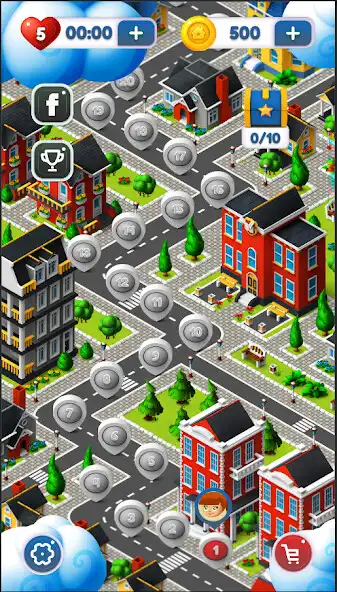 Play City Crush - Fun Blast Puzzles  and enjoy City Crush - Fun Blast Puzzles with UptoPlay