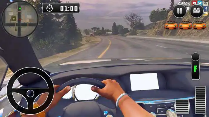 Play City Driving Honda Car Simulator