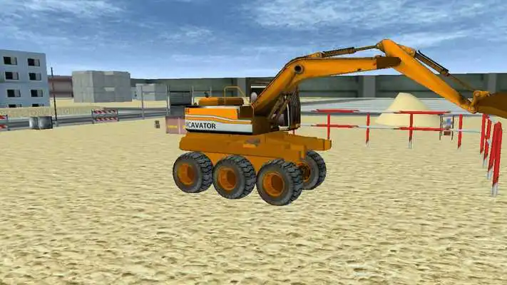 Play City Excavator Construction