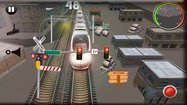 Play City Fast Bullet Train Driving Simulator 2018