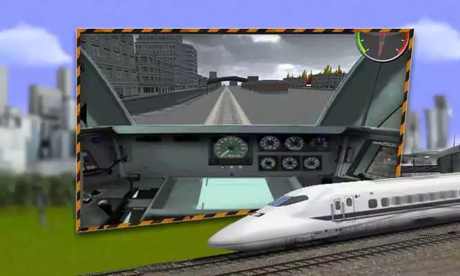 Play City Fast Bullet Train Driving Simulator 2018