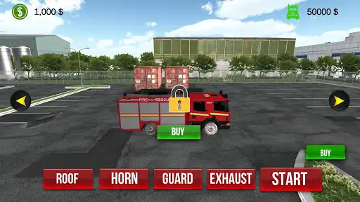 Play City Fire Truck Simulator as an online game City Fire Truck Simulator with UptoPlay