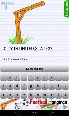 Play City Hangman