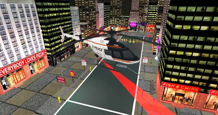 Play City Helicopter Car Chase 2016