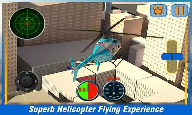 Play City Helicopter Flight Sim 3D