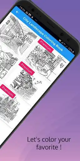 Play City Landscape Coloring Book as an online game City Landscape Coloring Book with UptoPlay