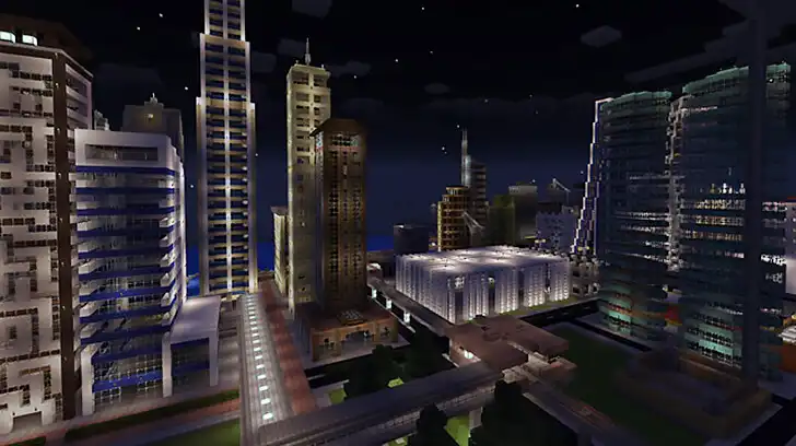 Play City maps for Minecraft PE  and enjoy City maps for Minecraft PE with UptoPlay