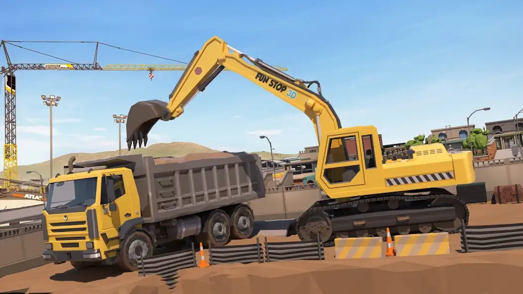 Play City Megapolis Crane Truck Sim  and enjoy City Megapolis Crane Truck Sim with UptoPlay