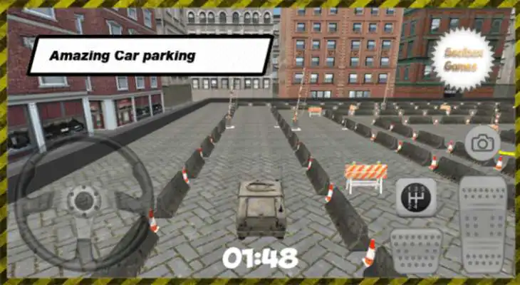 Play City Military Car Parking