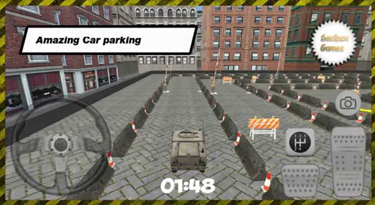 Play City Military Car Parking