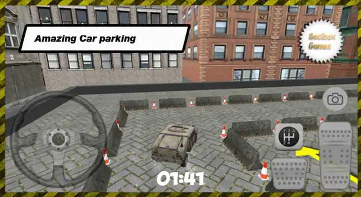 Play City Military Car Parking