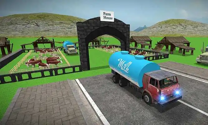 Play City Milk Supply Truck 3D