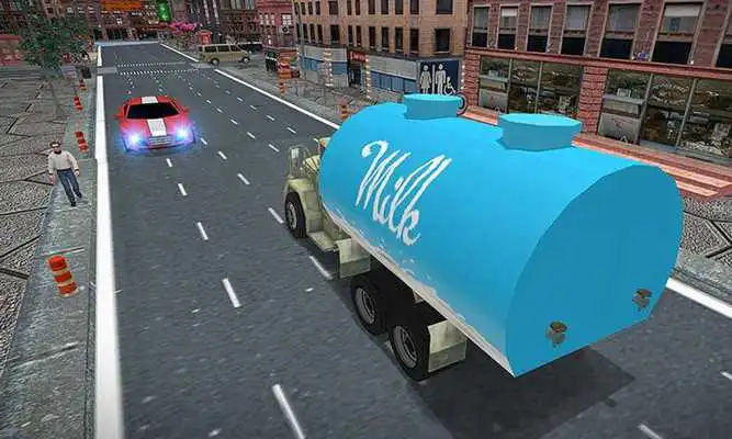 Play City Milk Supply Truck 3D