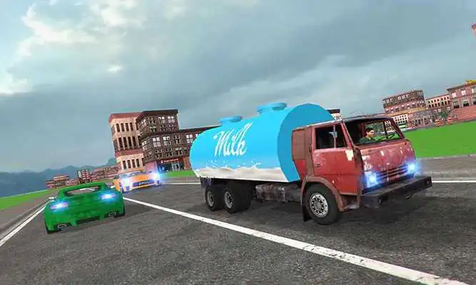 Play City Milk Supply Truck 3D