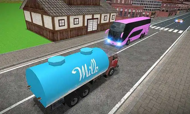 Play City Milk Supply Truck 3D