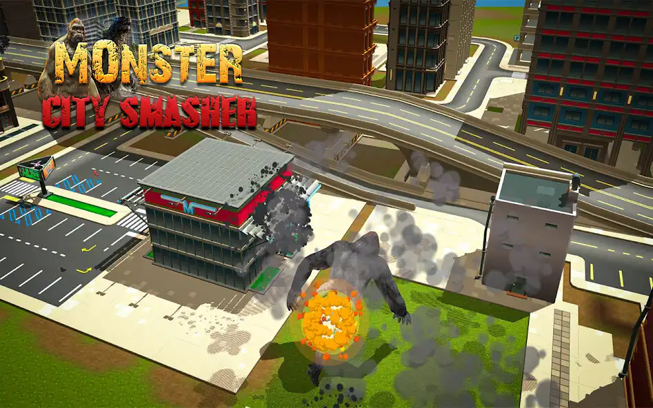 Play City Monsters Destruction Game as an online game City Monsters Destruction Game with UptoPlay