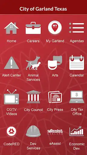 Play City of Garland, Texas as an online game City of Garland, Texas with UptoPlay