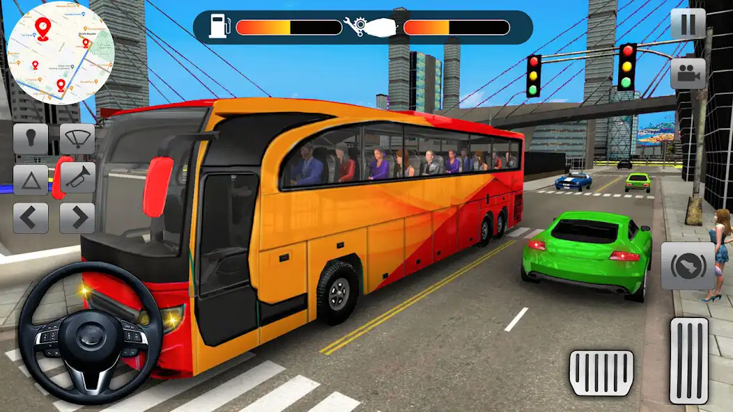 Play City passenger bus simulator  and enjoy City passenger bus simulator with UptoPlay