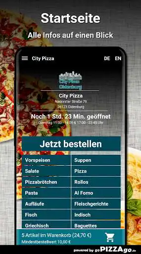 Play City Pizza Oldenburg as an online game City Pizza Oldenburg with UptoPlay