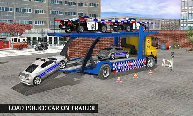 Play City Police Transport Truck