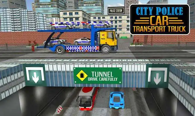Play City Police Transport Truck