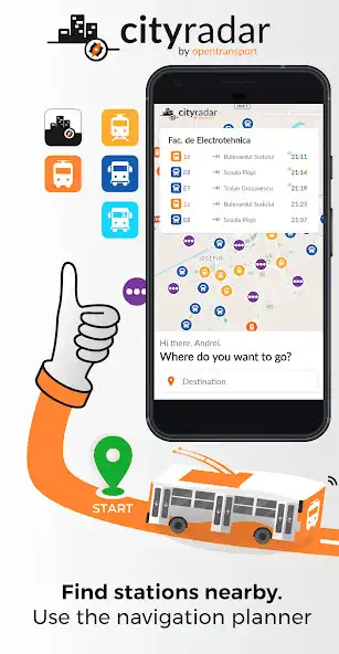 Play cityradar - public transport  and enjoy cityradar - public transport with UptoPlay