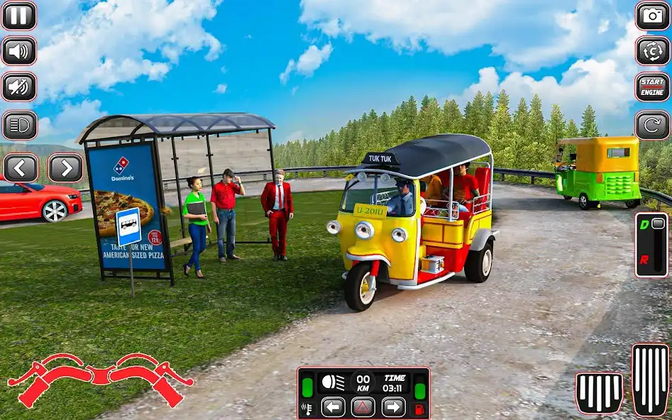 Play City Rickshaw Driving Games  and enjoy City Rickshaw Driving Games with UptoPlay