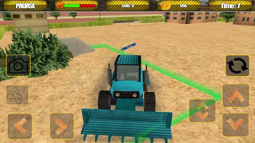 Play City Road Roller Construction as an online game City Road Roller Construction with UptoPlay