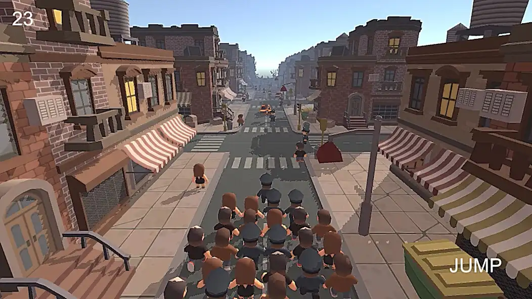 Play City Run 3D as an online game City Run 3D with UptoPlay