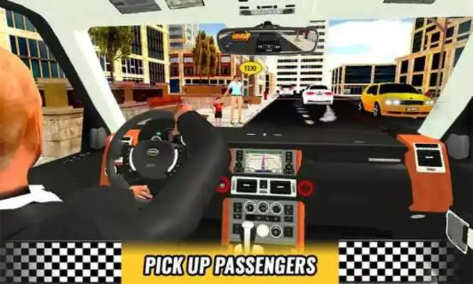 Play City Taxi Driver Crazy Rush: Modern Cab Simulator