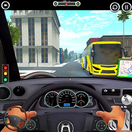 Play City Traffic Bus Sim Game 2023 APK