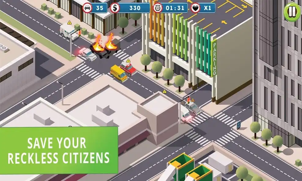 Play City Traffic as an online game City Traffic with UptoPlay
