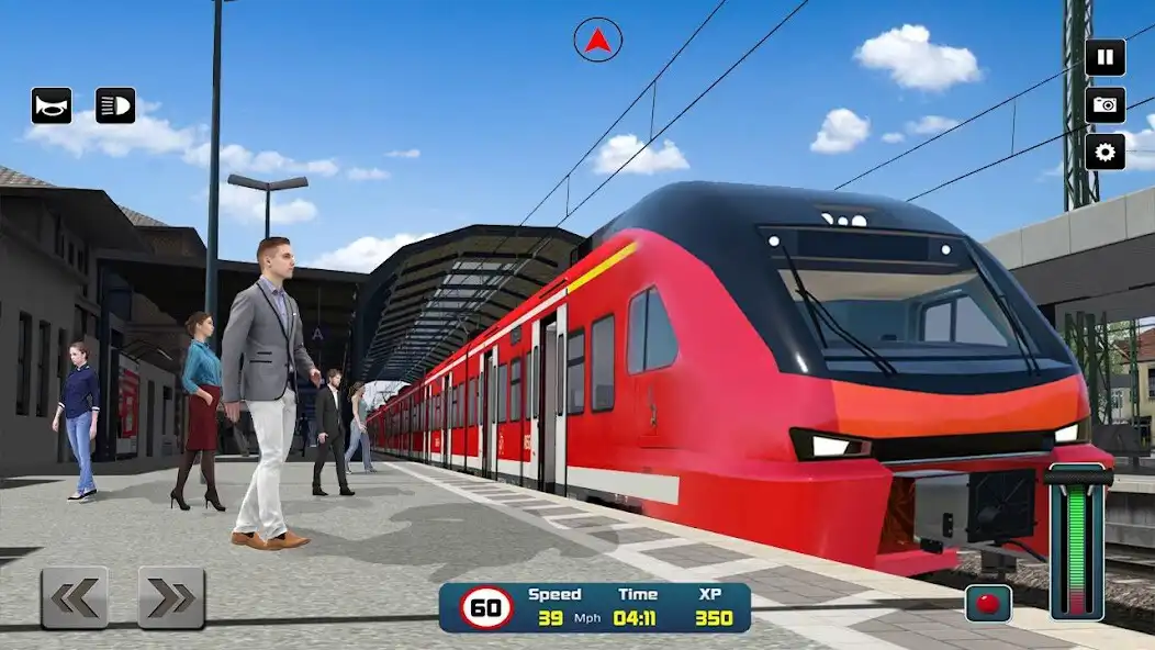 Play City Train Driver- Train Games as an online game City Train Driver- Train Games with UptoPlay