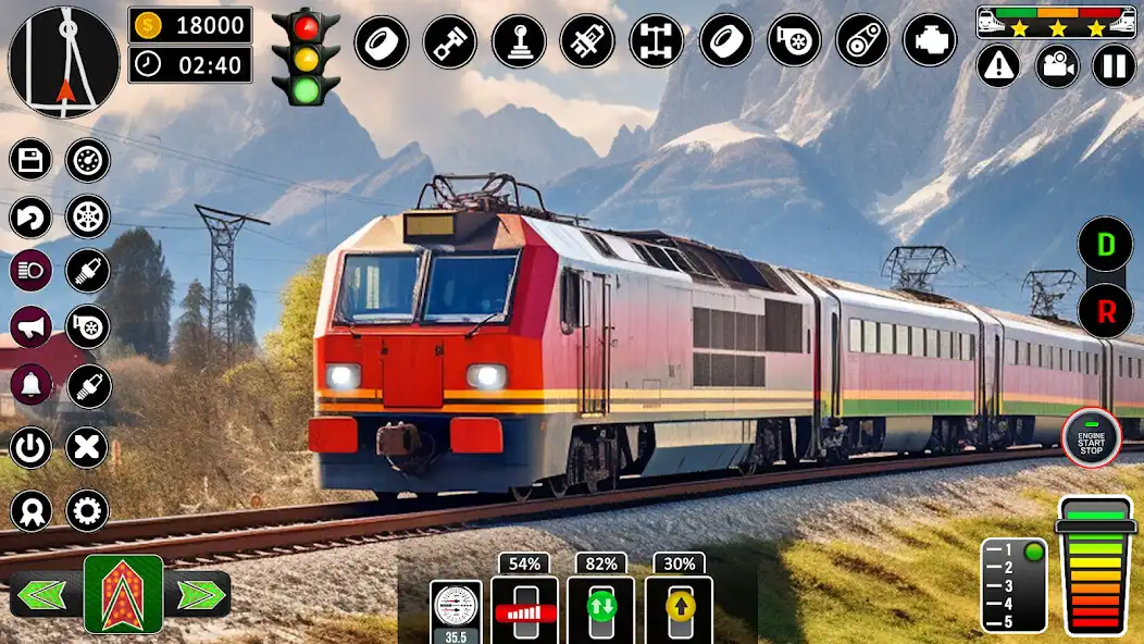 Play City Train Game: Train Driving as an online game City Train Game: Train Driving with UptoPlay