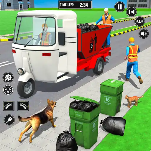 Play City Trash Rickshaw Driving APK