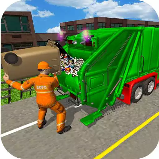 Run free android online City Trash Truck Simulator-Waste Transporter 2019 APK