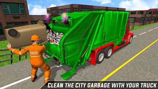 Play APK City Trash Truck Simulator-Waste Transporter 2019  and enjoy City Trash Truck Simulator-Waste Transporter 2019 using Ap